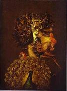 Giuseppe Arcimboldo Giuseppe Arcimboldo's art oil on canvas